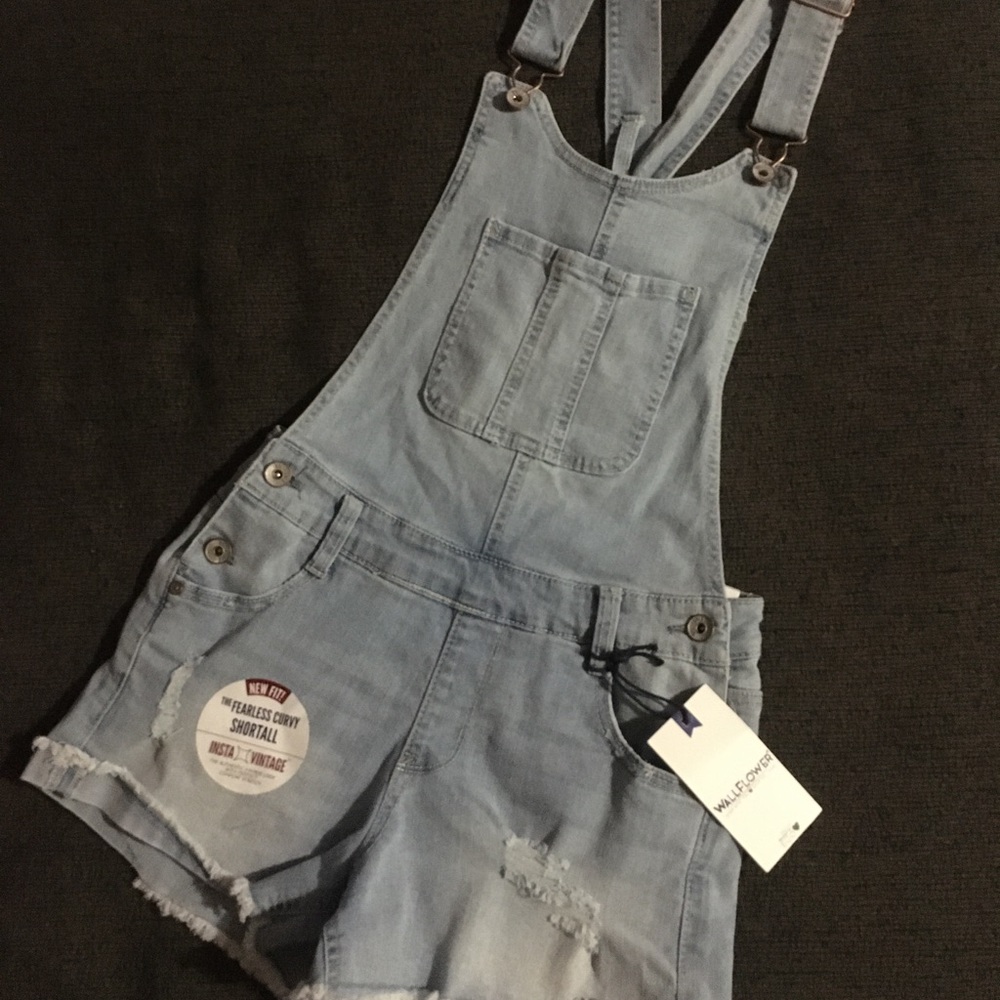 Wallflower Overalls. NWT. Women’s/ Juniors size S.